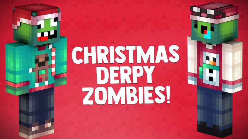 Derpy Christmas Zombies on the Minecraft Marketplace by 57Digital