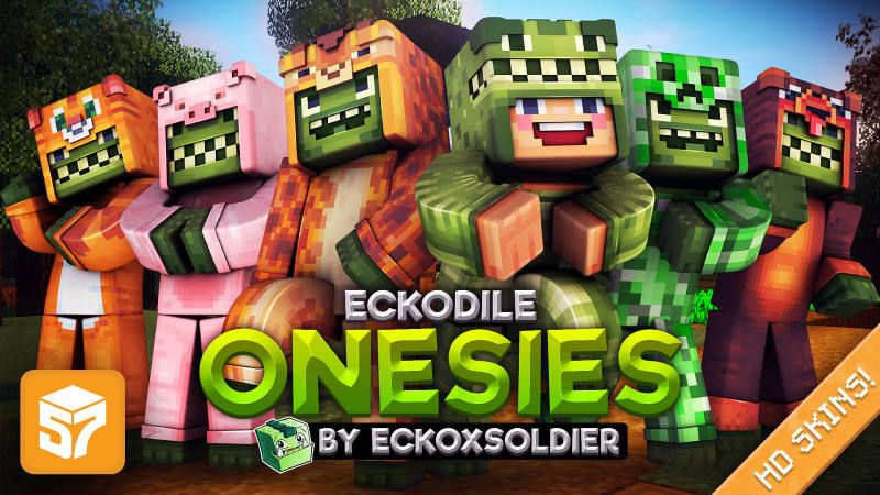 Eckodile Onesies on the Minecraft Marketplace by 57Digital