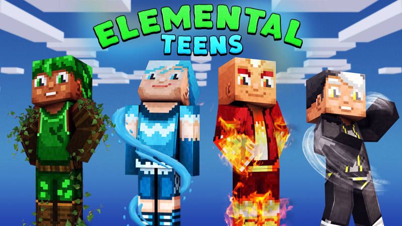 Elemental Teens on the Minecraft Marketplace by 57Digital