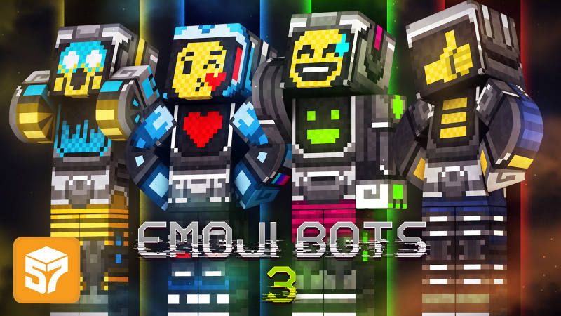 Emoji Bots 3.0 on the Minecraft Marketplace by 57Digital