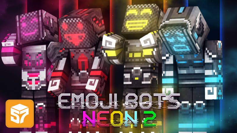 Emoji Bots: Neon 2 on the Minecraft Marketplace by 57Digital