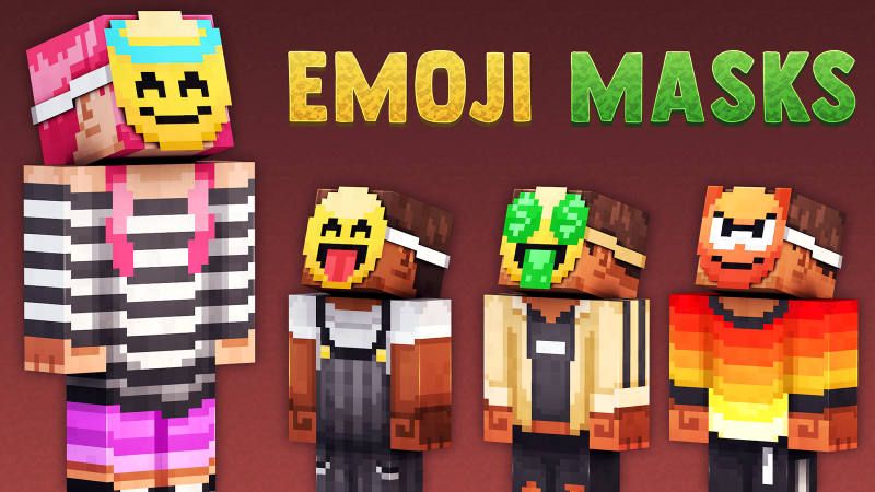 Emoji Masks on the Minecraft Marketplace by 57Digital