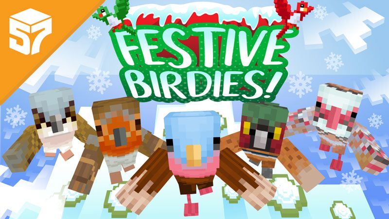 Festive Birdies on the Minecraft Marketplace by 57Digital