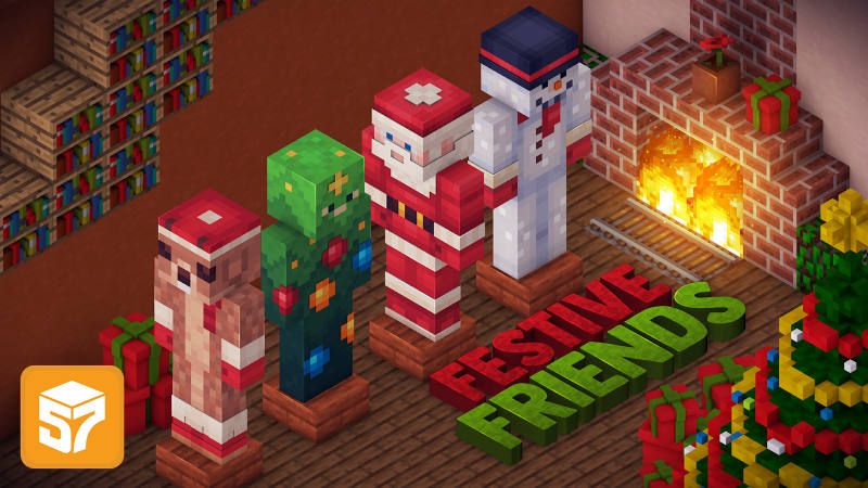 Festive Friends on the Minecraft Marketplace by 57Digital