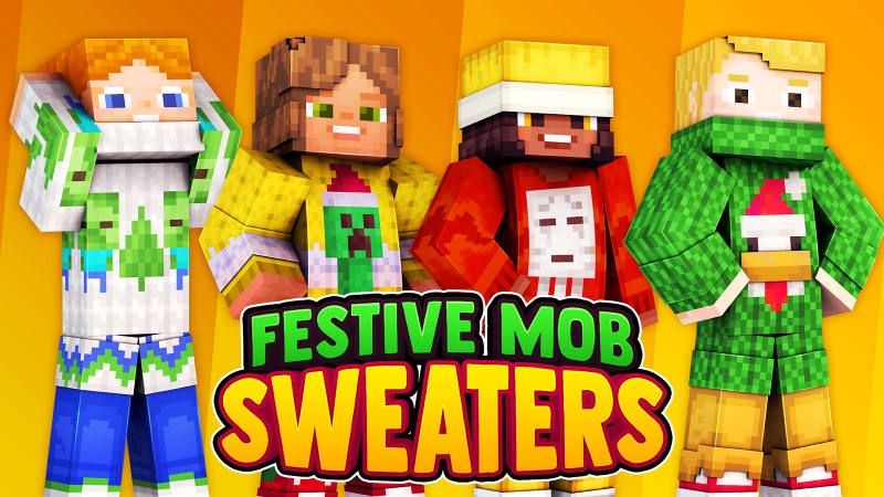 Festive Mob Sweaters on the Minecraft Marketplace by 57Digital