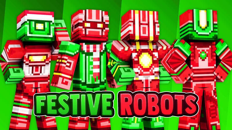 Festive Robots on the Minecraft Marketplace by 57Digital