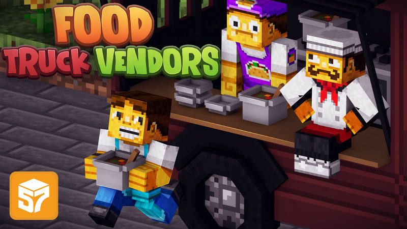 Food Truck Vendors on the Minecraft Marketplace by 57Digital