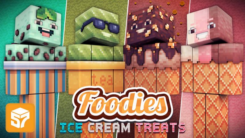 Foodies: Ice Cream Treats on the Minecraft Marketplace by 57Digital