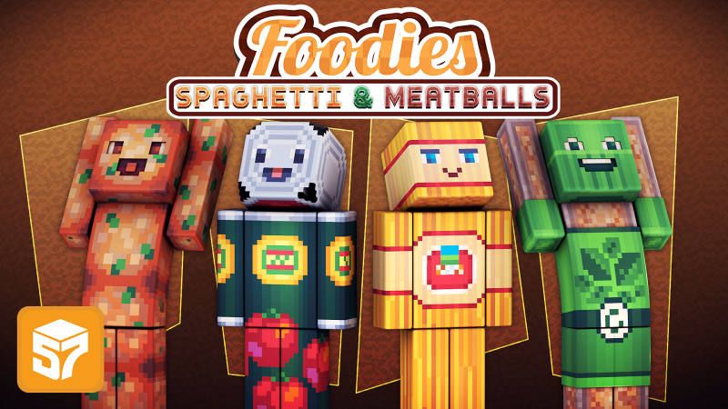 Foodies: Spaghetti & Meatballs on the Minecraft Marketplace by 57Digital