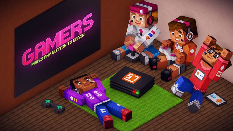 Gamers on the Minecraft Marketplace by 57Digital