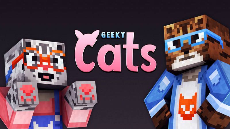 Geeky Cats on the Minecraft Marketplace by 57Digital