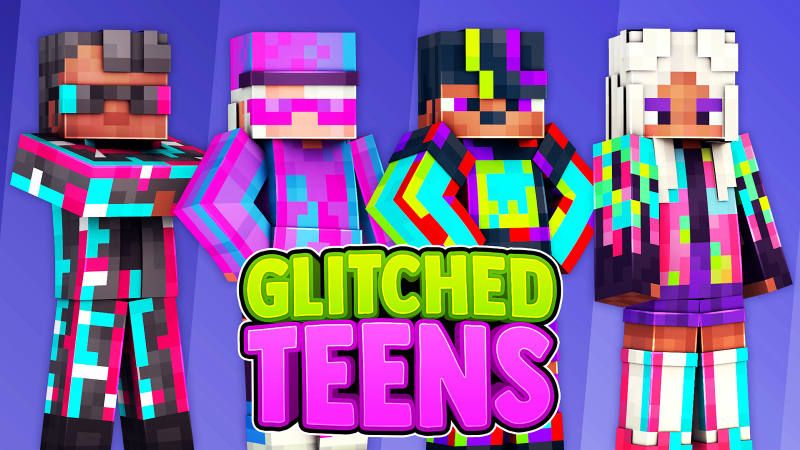 Glitched Teens on the Minecraft Marketplace by 57Digital