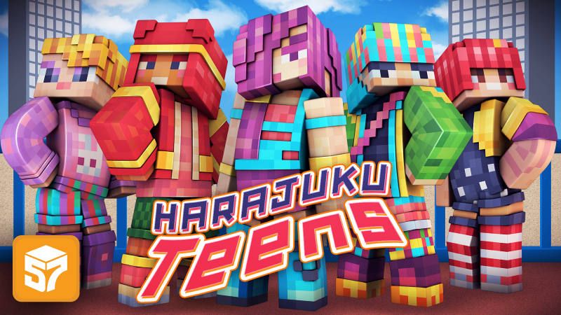 Harajuku Teens on the Minecraft Marketplace by 57Digital