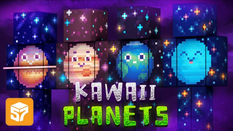 Kawaii Planets on the Minecraft Marketplace by 57Digital