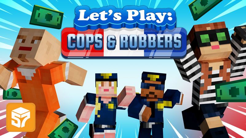 Let's Play: Cops & Robbers on the Minecraft Marketplace by 57Digital