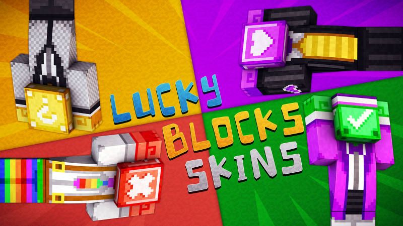 Lucky Block Skins on the Minecraft Marketplace by 57Digital