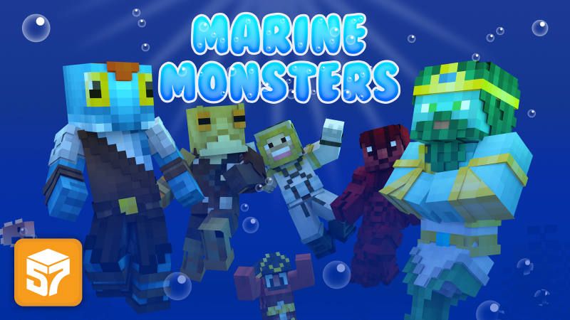 Marine Monsters on the Minecraft Marketplace by 57Digital