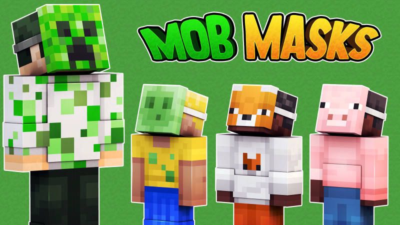 Mob Masks on the Minecraft Marketplace by 57Digital