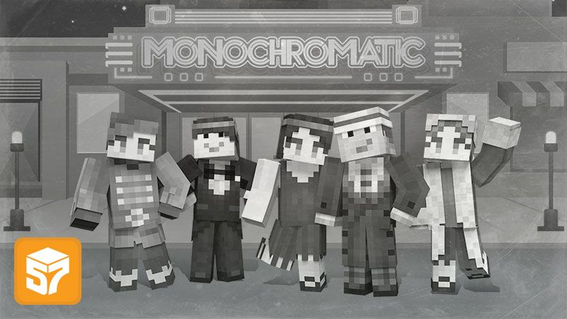 Monochromatic on the Minecraft Marketplace by 57Digital