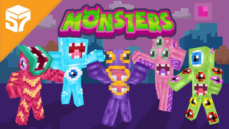 Monsters on the Minecraft Marketplace by 57Digital