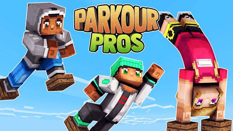 Parkour Pros on the Minecraft Marketplace by 57Digital