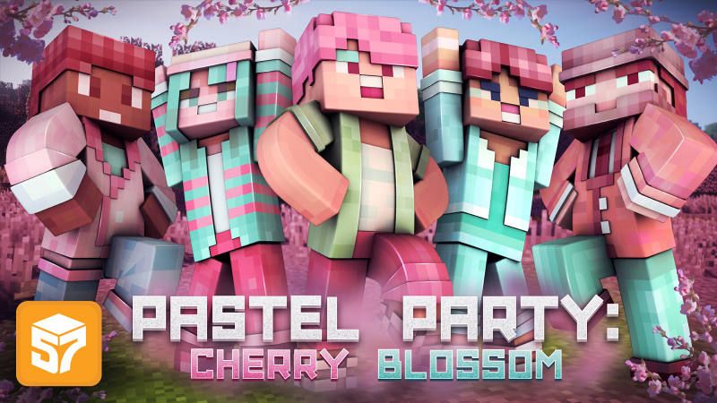 Pastel Party: Cherry Blossom on the Minecraft Marketplace by 57Digital