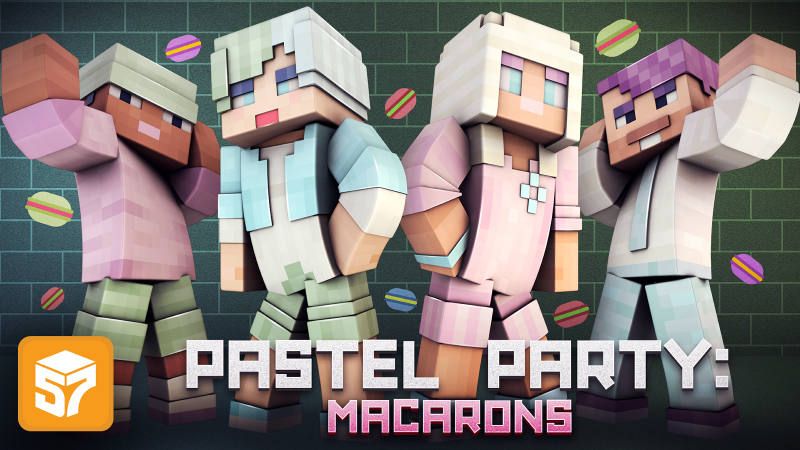 Pastel Party: Macarons on the Minecraft Marketplace by 57Digital