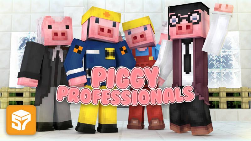 Piggy Professionals on the Minecraft Marketplace by 57Digital