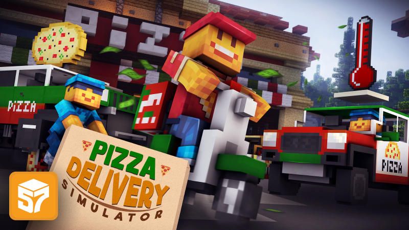 Pizza Delivery Simulator on the Minecraft Marketplace by 57Digital