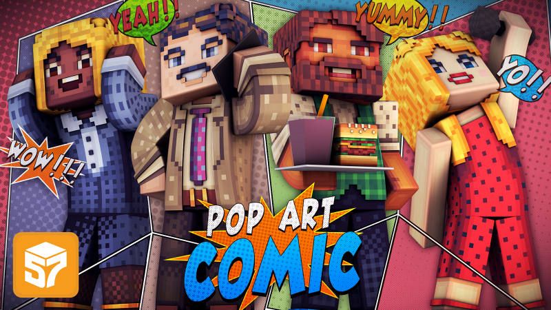 Pop Art Comic on the Minecraft Marketplace by 57Digital