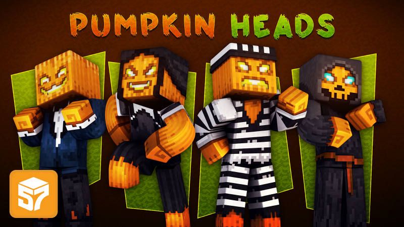 Pumpkin Heads on the Minecraft Marketplace by 57Digital