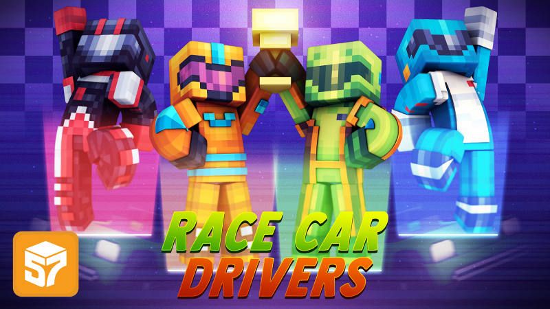 Race Car Drivers on the Minecraft Marketplace by 57Digital