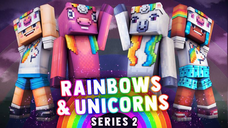 Rainbows & Unicorns Series 2 on the Minecraft Marketplace by 57Digital