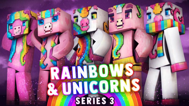 Rainbows & Unicorns Series 3 on the Minecraft Marketplace by 57Digital