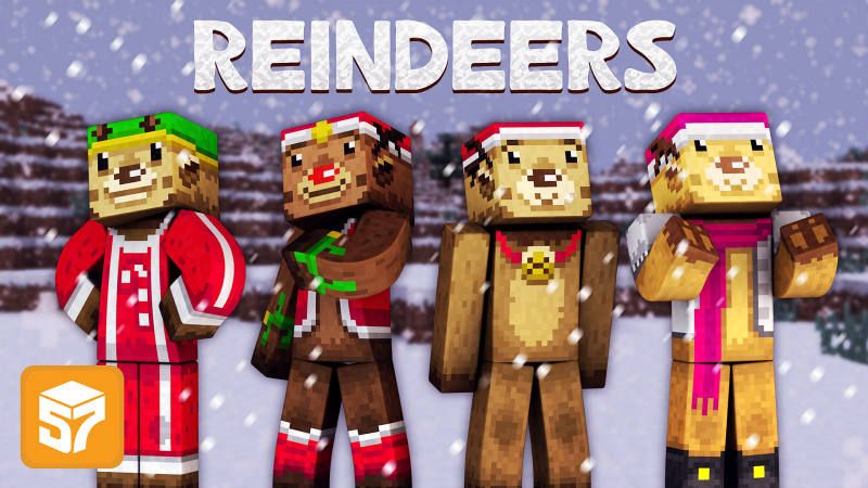 Reindeers on the Minecraft Marketplace by 57Digital