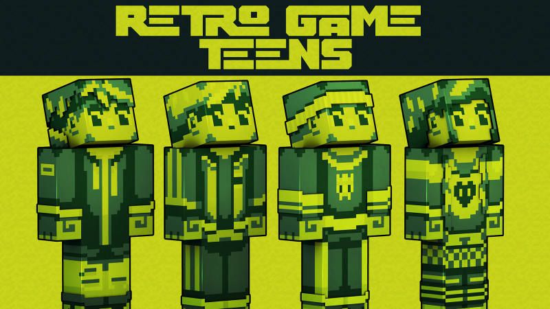 Retro Game Teens on the Minecraft Marketplace by 57Digital