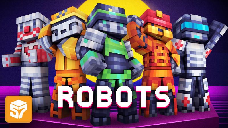 Robots on the Minecraft Marketplace by 57Digital