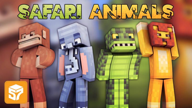 Safari Animals on the Minecraft Marketplace by 57Digital