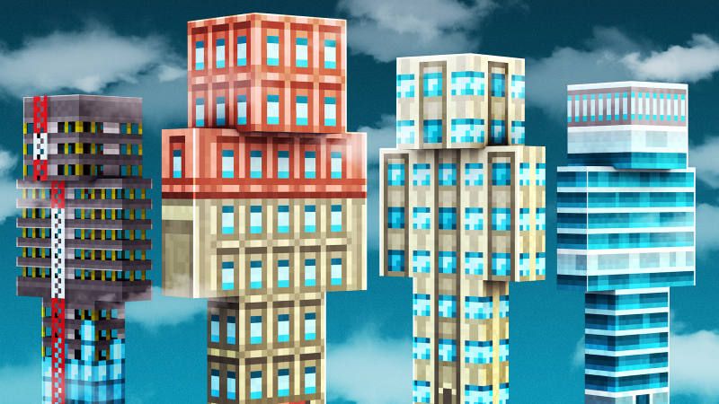 Skyscrapers on the Minecraft Marketplace by 57Digital