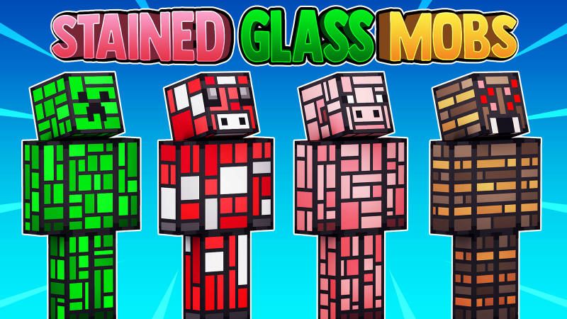 Stained Glass Mobs on the Minecraft Marketplace by 57Digital