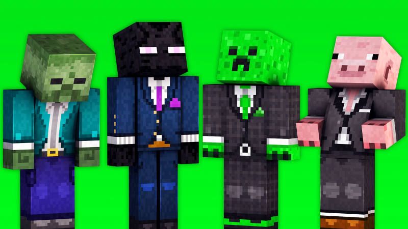 Suited Mobs on the Minecraft Marketplace by 57Digital