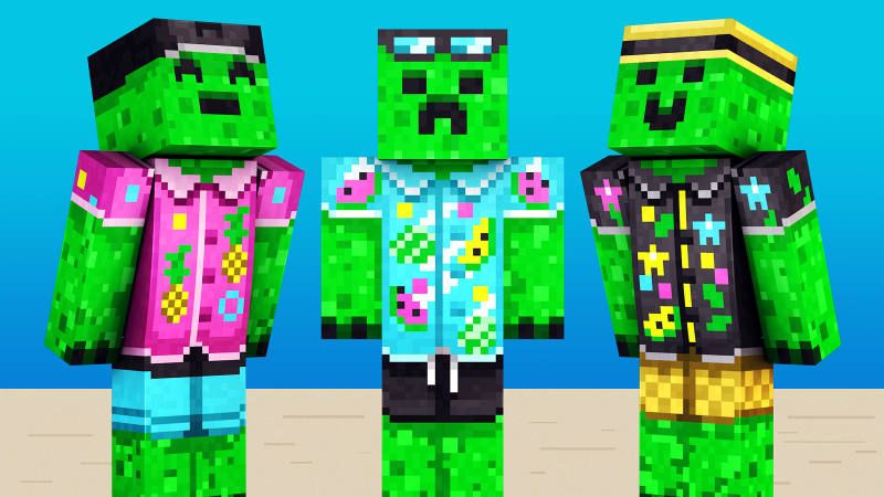 Summer Creepers HD on the Minecraft Marketplace by 57Digital