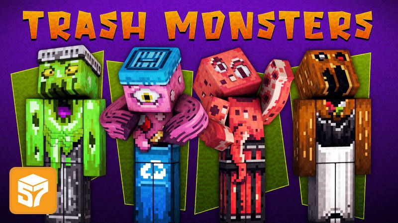 Trash Monsters on the Minecraft Marketplace by 57Digital