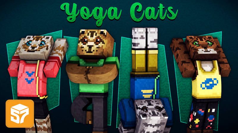 Yoga Cats on the Minecraft Marketplace by 57Digital