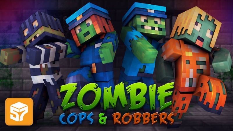 Zombie Cops & Robbers on the Minecraft Marketplace by 57Digital