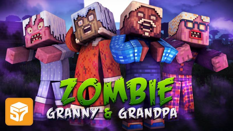 Zombie Granny & Grandpa on the Minecraft Marketplace by 57Digital