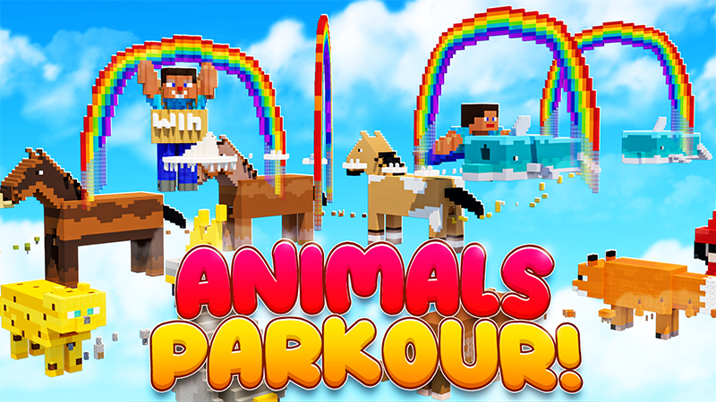 Animals Parkour on the Minecraft Marketplace by A30x1