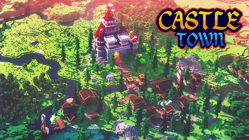 Castle Town on the Minecraft Marketplace by A30x1