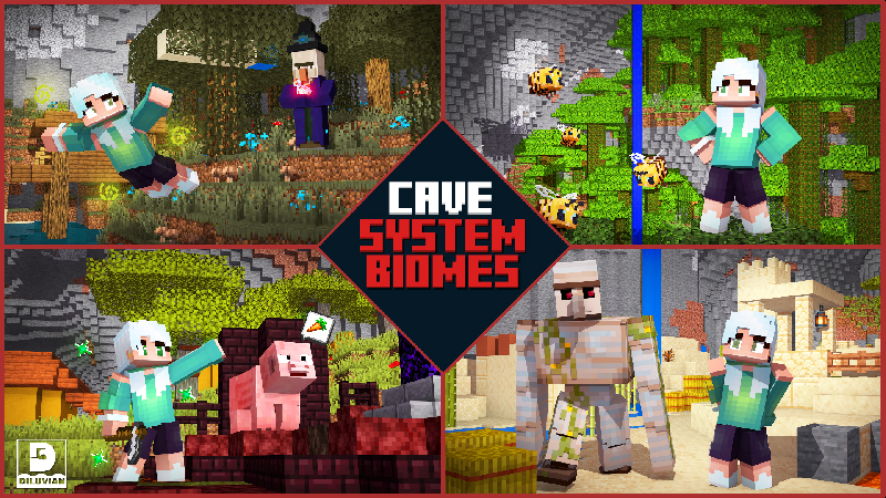 Cave System Biomes on the Minecraft Marketplace by A30x1