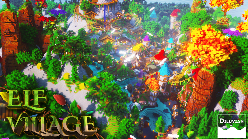 Elf Village on the Minecraft Marketplace by A30x1